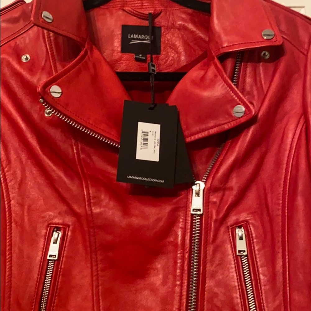 LEATHER JACKET - Picture 4 of 7